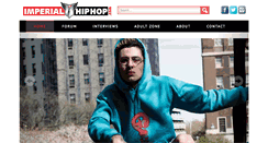 Desktop Screenshot of imperialhiphop.com